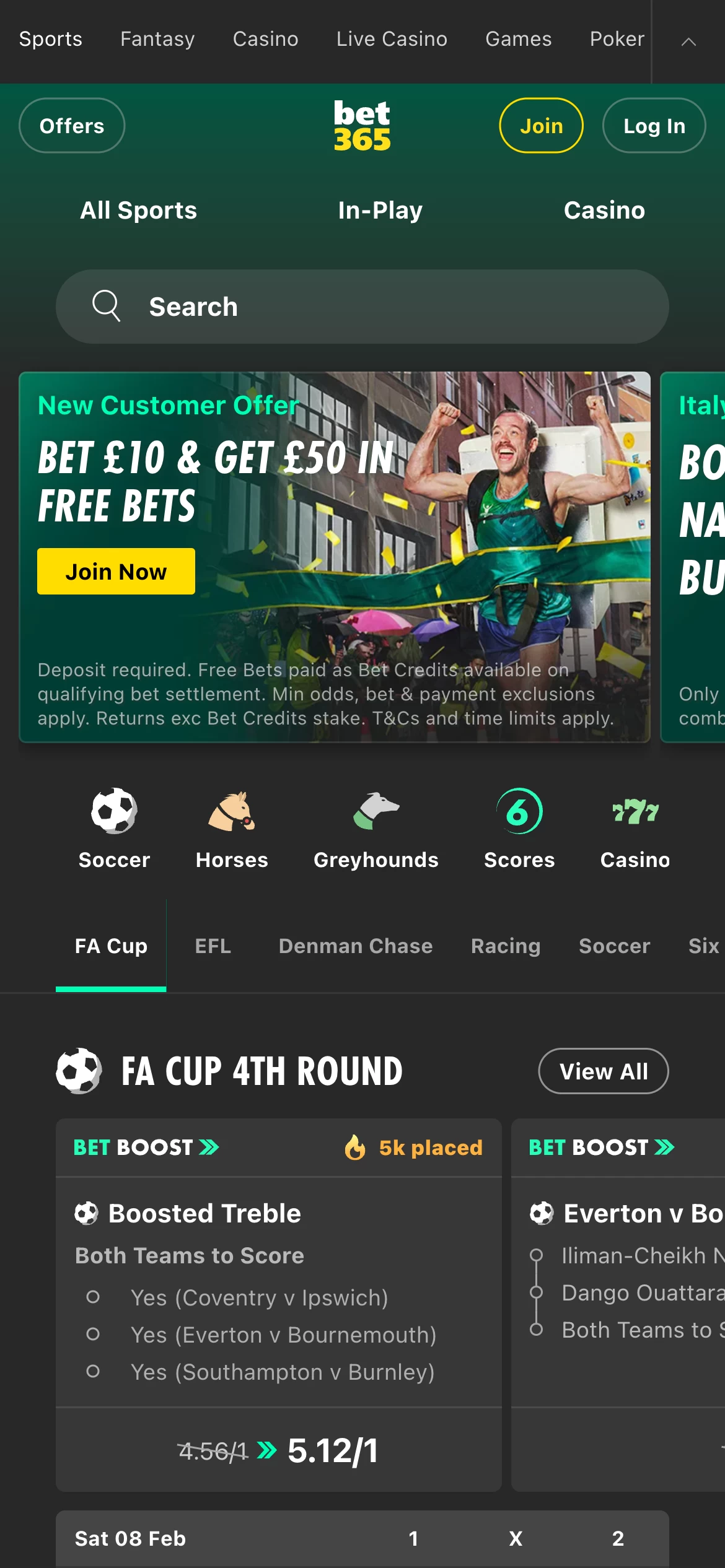 Home page